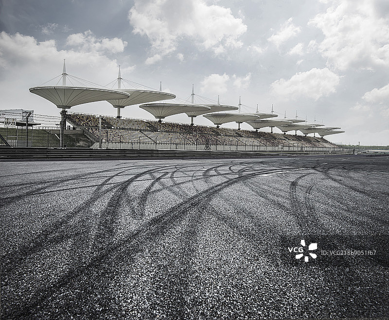 上海F1赛车场图片素材