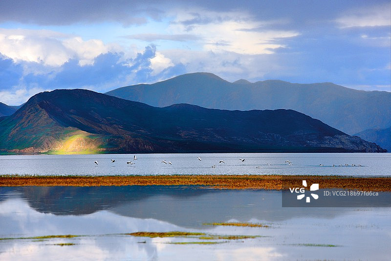 中国西部高原风光图片素材