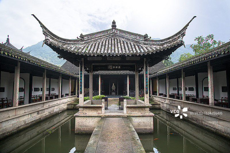 王羲之兰亭故居图片素材