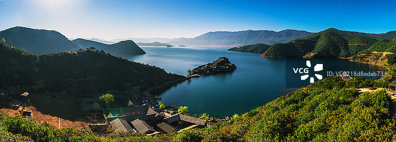 泸沽湖图片素材