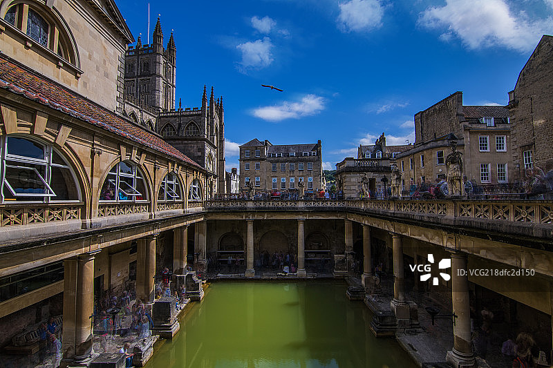 罗马浴场图片素材