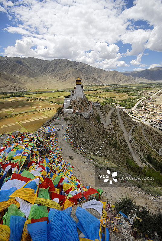 西藏山南雍布拉康图片素材