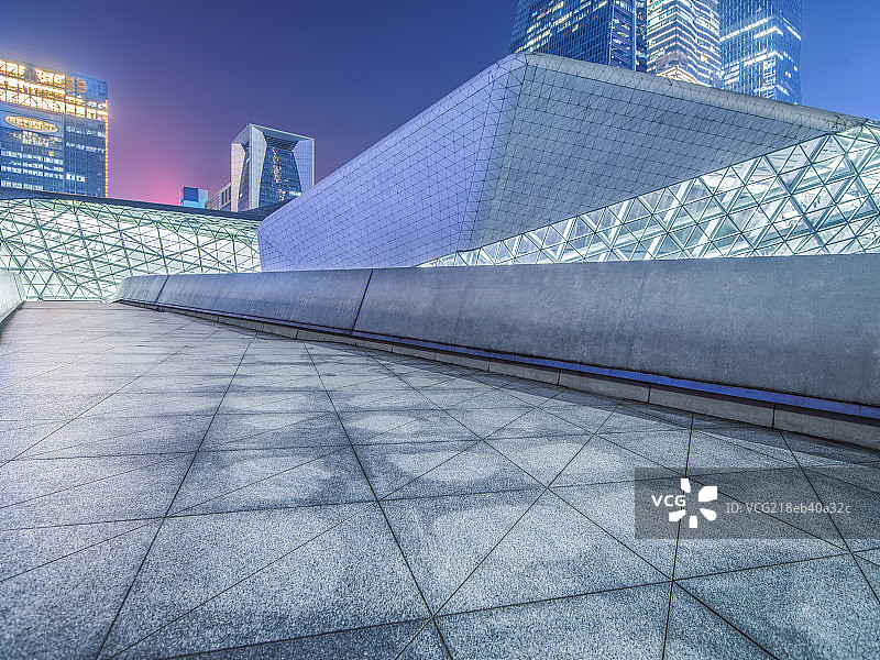 广州大剧院夜景图片素材