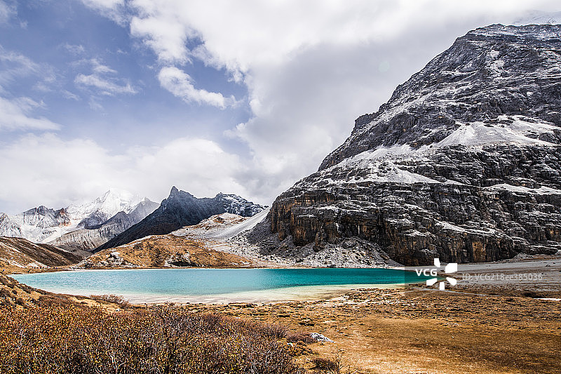 四川稻城亚丁风光图片素材