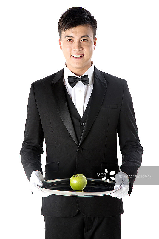 高端服务人员图片素材