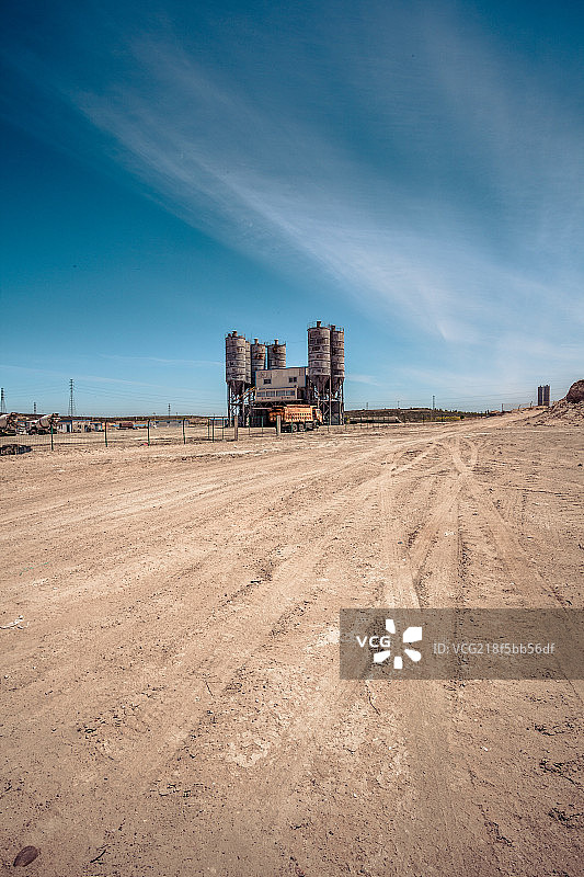 混凝土搅拌站图片素材