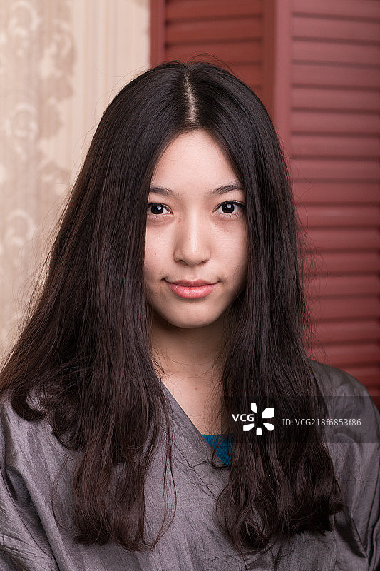 美发店的女孩图片素材