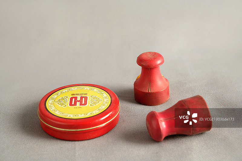 印章印泥图片素材