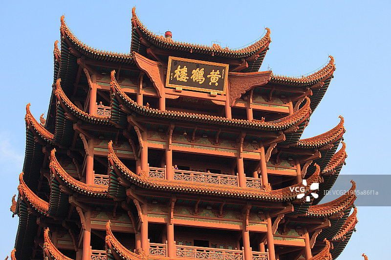 武汉黄鹤楼图片素材