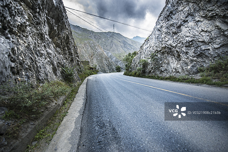汽车山道图片素材