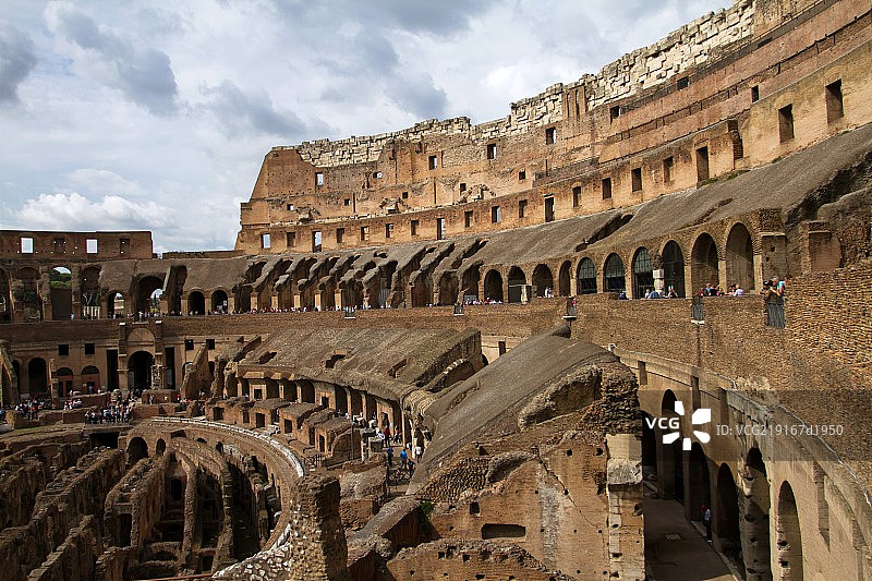 意大利古罗马圆形大剧场图片素材