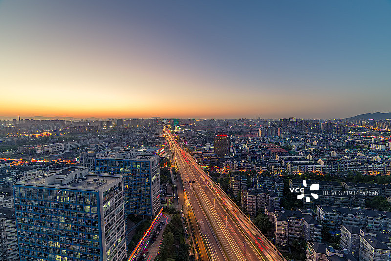 杭州天际线图片素材