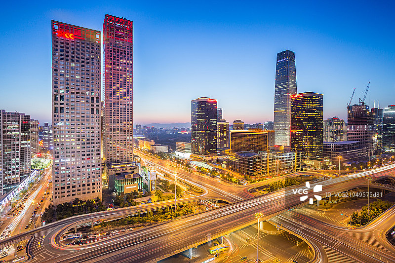 北京CBD核心图片素材