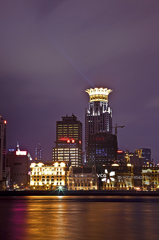 上海夜景图片素材