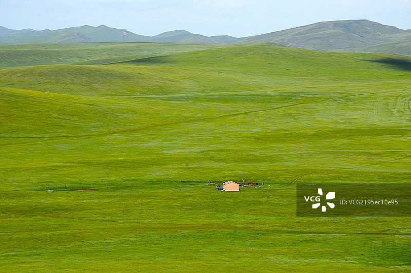 内蒙古金汗帐草原风光图片素材