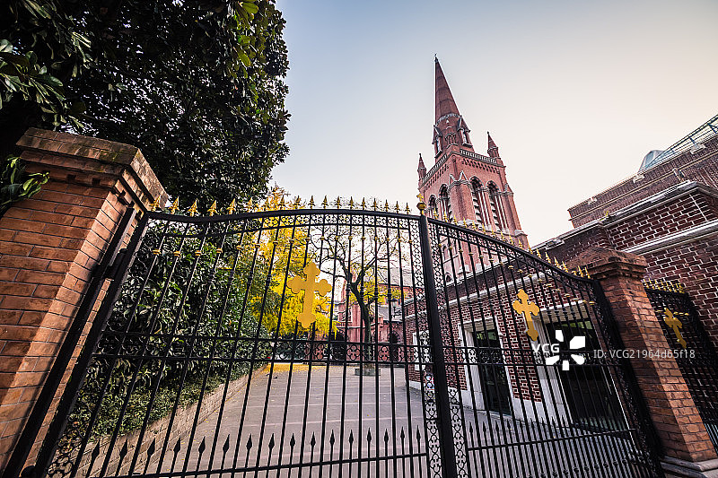 上海圣三一堂图片素材