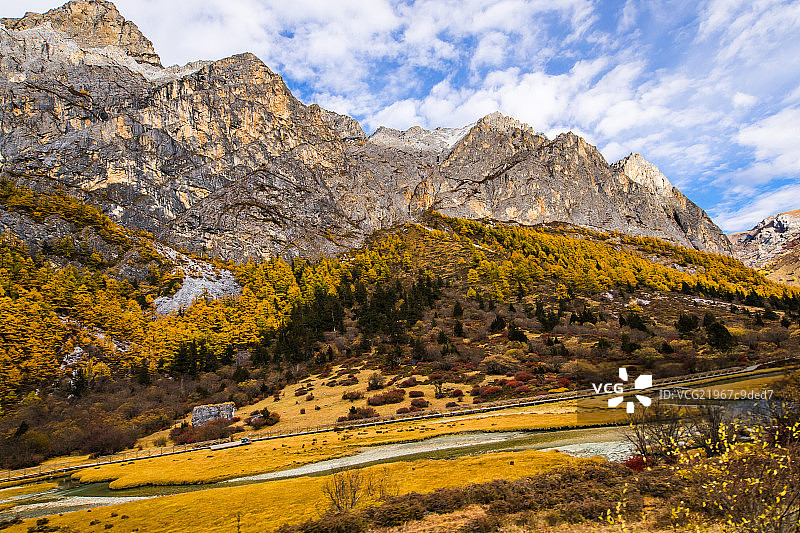 四川稻城亚丁风光图片素材