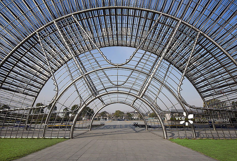 上海国际汽车城图片素材