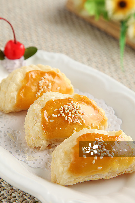 飘香榴莲酥图片素材