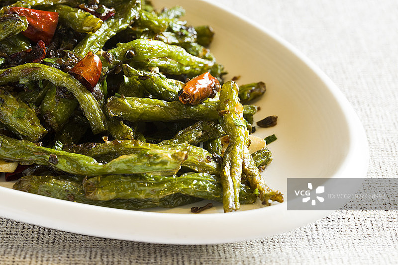 干煸豆角图片素材