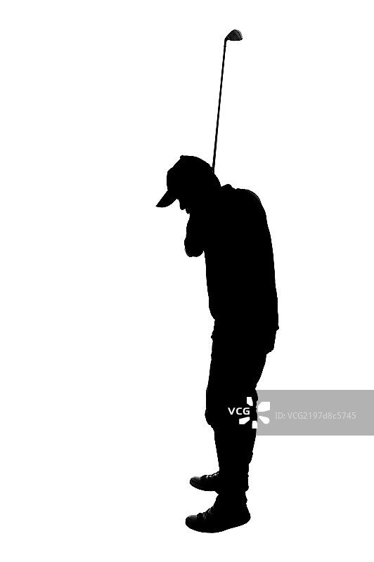 剪影,高尔夫,图片素材