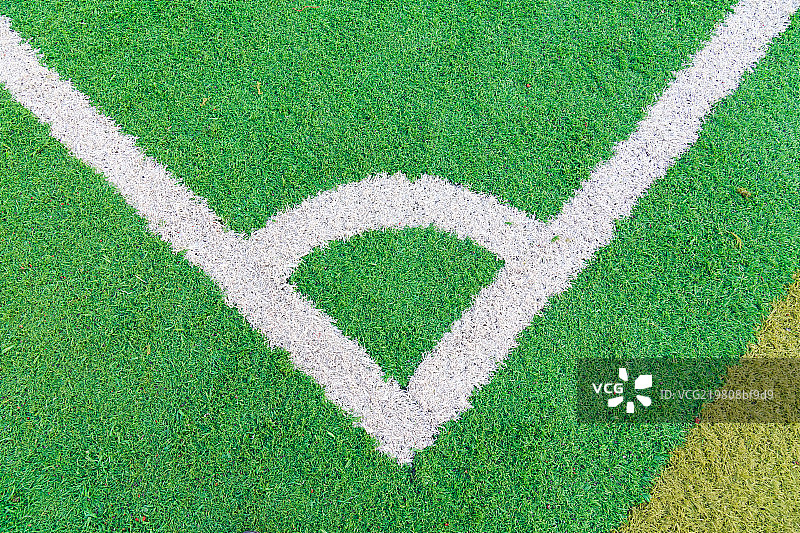 line in sports field图片素材