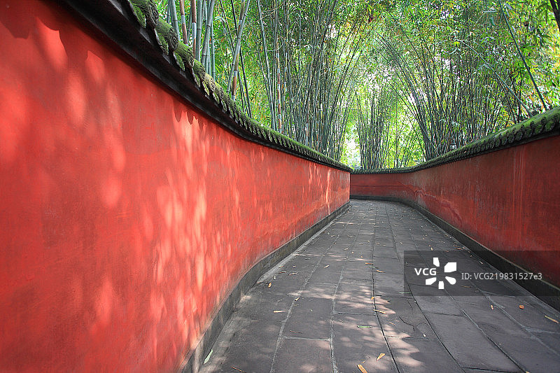 成都武侯祠刘备墓图片素材
