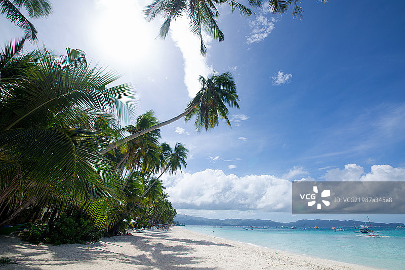 沙滩风景图片素材