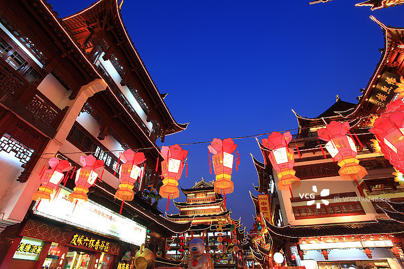 上海豫园图片素材
