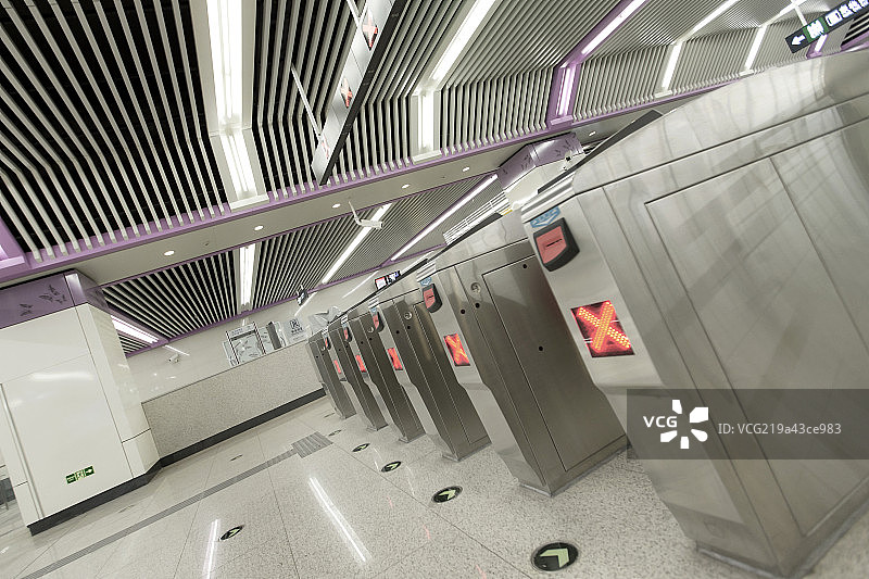 车站刷卡机特写图片素材