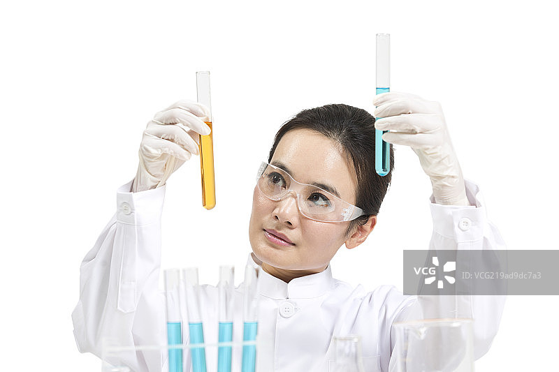 科学家在实验室做科学实验图片素材