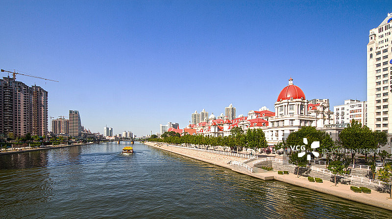 滨江大道图片素材