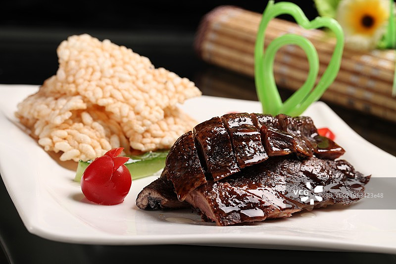 自制酱板鸭图片素材