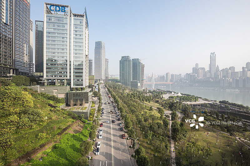 江北金融城CBD图片素材