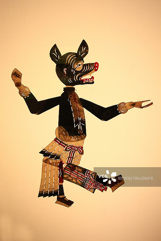 中国传统皮影戏图片素材