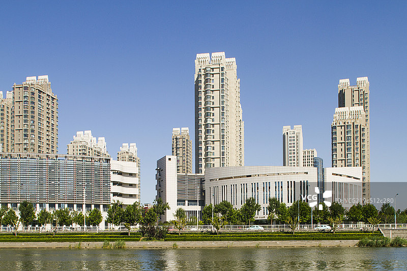 滨江大道图片素材