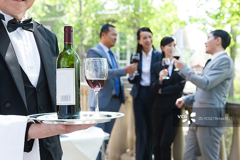 东方商务人士聚会图片素材