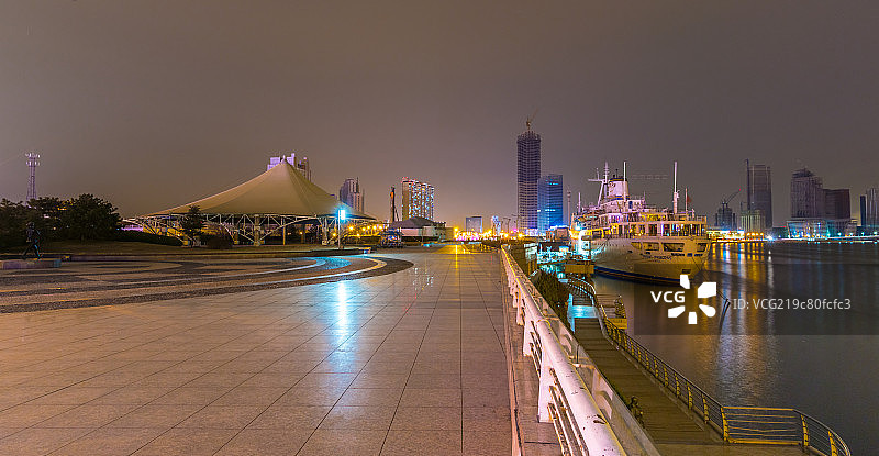 天津市滨海新区海河外滩图片素材