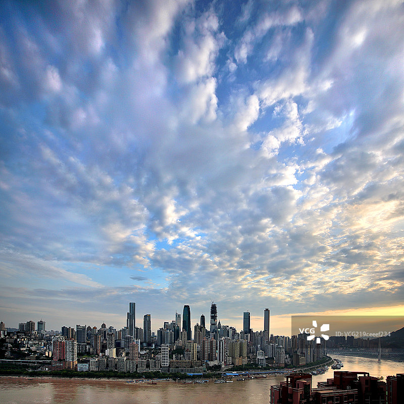 重庆山城建筑风光图片素材