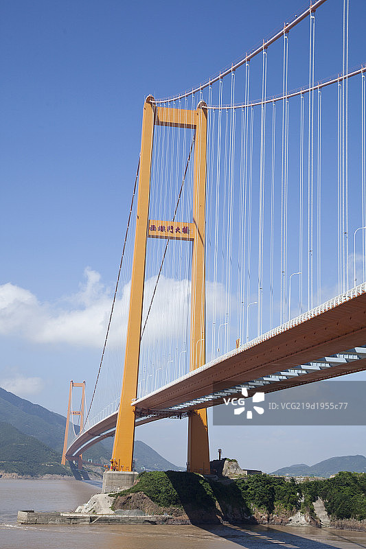 浙江省舟山西堠门大桥图片素材