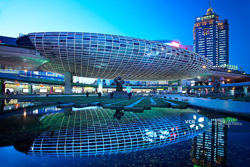 上海五角场图片素材