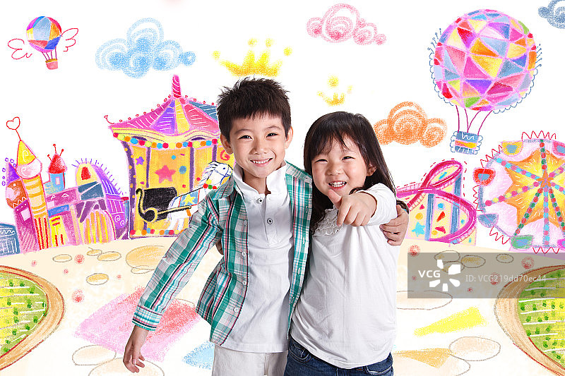 可爱的儿童图片素材