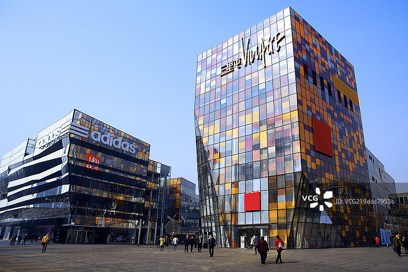 三里屯village图片素材