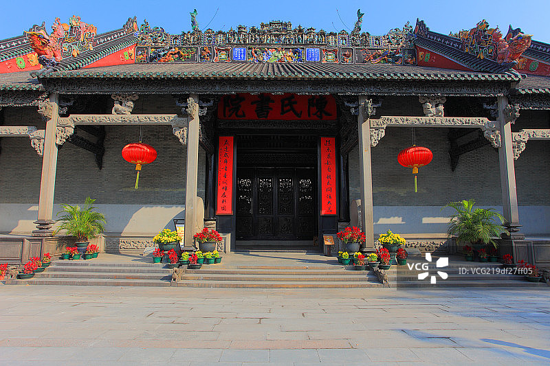广州陈家祠图片素材
