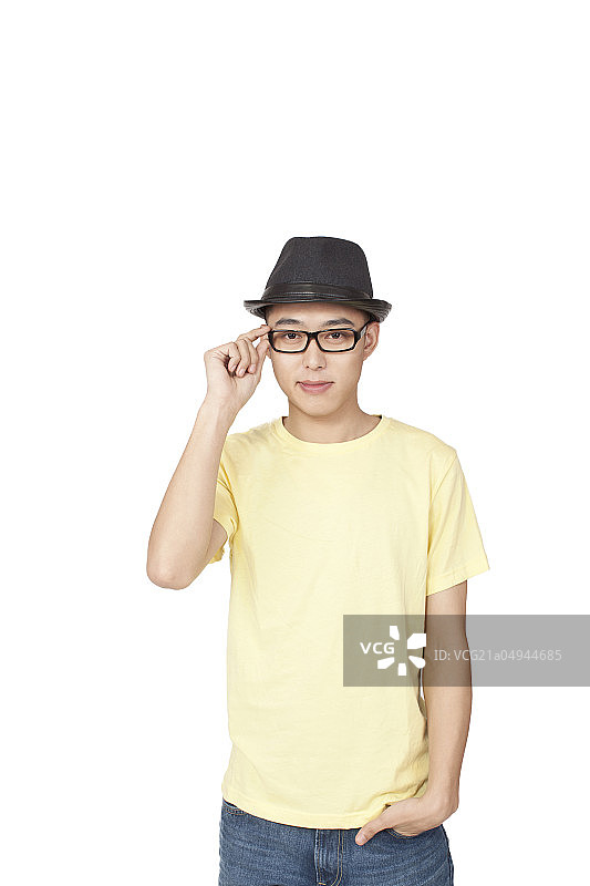 时尚的男轻年图片素材