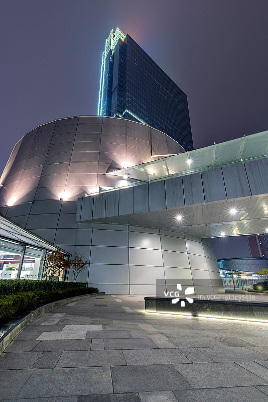 成都万象城夜景图片素材