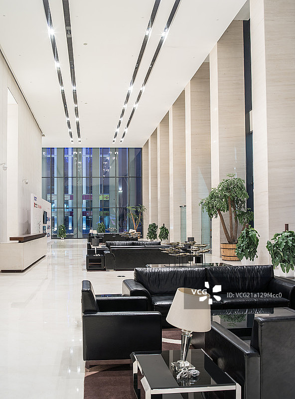 北京诺德中心主楼首层大堂售楼处图片素材