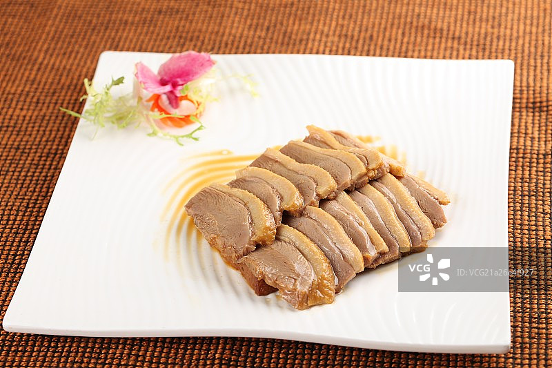 卤水鹅片图片素材