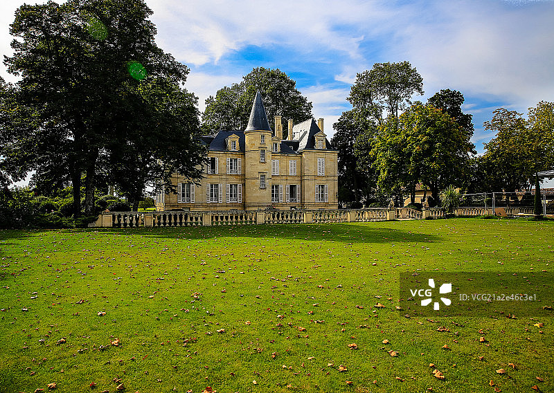 Chateau Pichon Longueville Comtesse de Lalande, Bordeaux, France图片素材