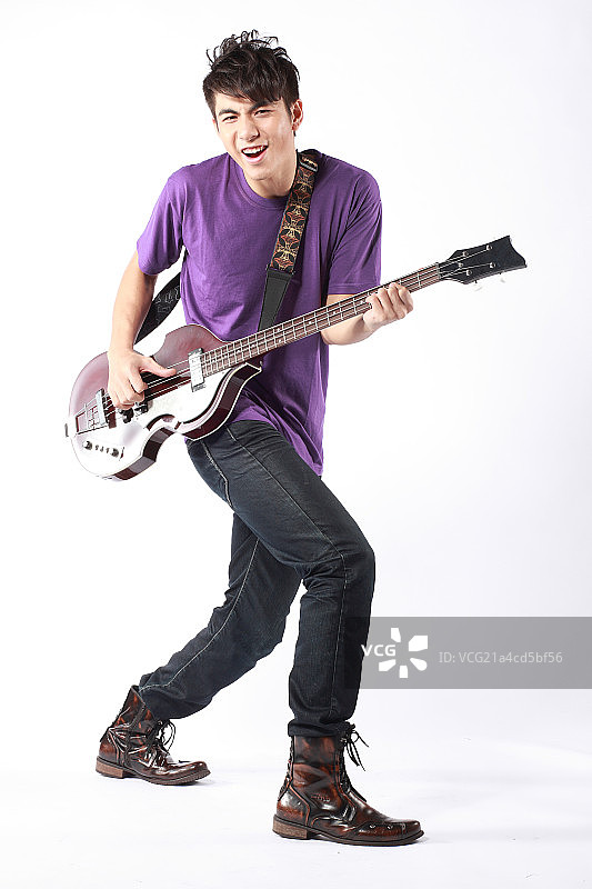 贝司青年图片素材